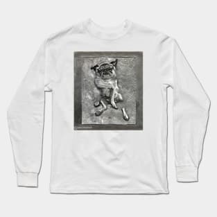 Pug in carbonite Long Sleeve T-Shirt